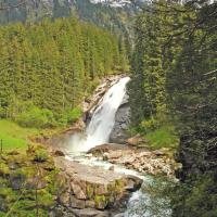 Waterval in de Alpen